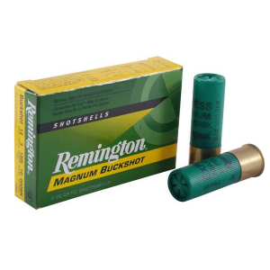 Remington Ammunition 12HB000 Express Magnum  12 Gauge 3 10 Pellets 000 Buck Shot 5 Bx/ 50 Cs