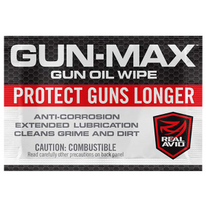 Real Avid Gun Max Gun Oil Wipes 25 Pack