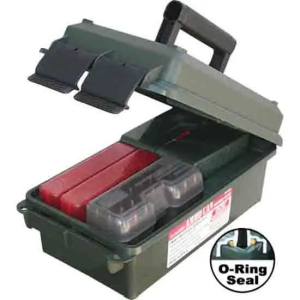 MTM AC30C11 Ammo Can  7.40 x 13.50 x 5.10 Polypropylene Forest Green for 30 Cal