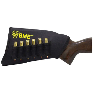 SME SME-RSRSL Stock Riser  with Shell Loop Black Neoprene