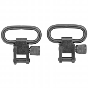 Grovtec US Inc GTSW31 Locking Swivel Set 1 Black Oxide Mossberg 500 Steel Shotgun