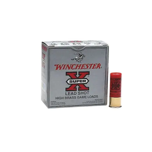 Winchester Ammo X124 Super-X High Brass 12 Gauge 2.75 1 1/4 oz 4 Shot 25 Bx/ 10 Cs