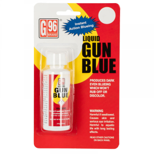 G96 1069 Gun Blue Liquid Touch Up Blueing 2 oz Squeeze Bottle