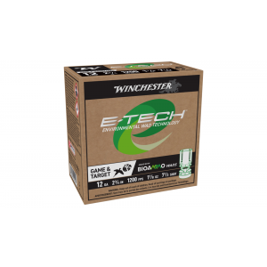 Winchester Ammunition WCM127 E-TECH 12 GA 2.75 1-1/8 oz #7.5 BIOWAD 25rds