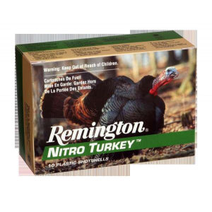 Remington Ammunition NT12S4 Nitro Turkey  12 Gauge 2.75 1 1/2 oz 4 Shot 10 Bx/ 10 Cs
