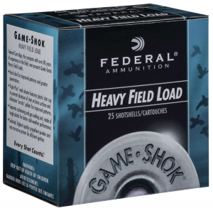 FEDERAL H20275 Game-shok Upland 20 Gauge 2.75 1 Oz 7.5 Shot 25 Bx/ 10 Cs