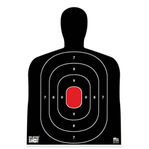 Pro-shot Silhouette Splatter Shot Paper Target SplatterShot