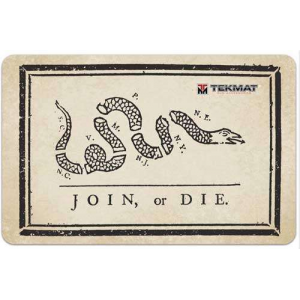 TekMat TEKR17JOIN Original Cleaning Mat  Join or Die Snake 11 x 17