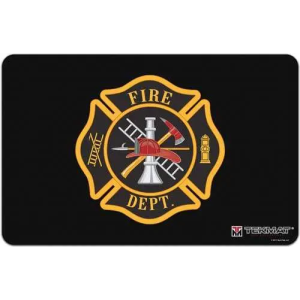 TEKMAT ARMORERS BENCH MAT 11X17 FIREMANS SHIELD