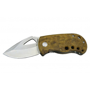 Sarge Knives Sk-501Mb Pocket Knives With Maple Burl Fat Boy.