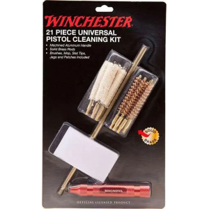WIN UNIV PISTOL CLNG KIT 21PC CARD