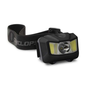 Cyclops CYCHL250 Hero Headlamp 250/25 Lumens AAA (3) Black