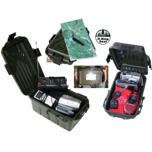 MTM S107211 Survivor Dry Box 9.80 x 6.80 x 3 Polypropylene Forest Green Small