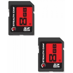 Stealth Cam STC2SD8GB SD Memory Card  8Gb 2 Per Pack