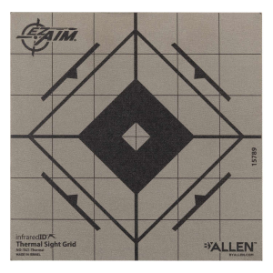 ALLEN 15789 EZ AIM 6 THERMAL SGHT GRID TARGET