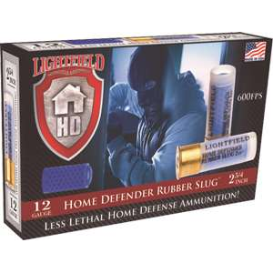 LIGHTFIELD 12ga 2-3/4 Rubber Slug 5-pack