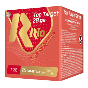 RIO Ammunition Rc288 Top Target 28 Gauge 2.75 3/4 Oz 8 Shot 25 Bx/ 10 Cs