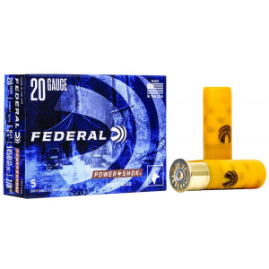 FEDERAL F203ss2 Power-shok 20 Gauge 2.75 7/8 Oz Sabot Slug Shot 5 Bx/ 50 Cs