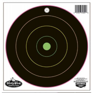 Birchwood Casey 35820 Dirty Bird  Bullseye Hanging Tagboard Target 20 Per Pack