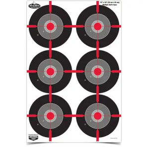 Birchwood Casey 35705 Dirty Bird  Bullseye Hanging Tagboard Target 12 x 18 8 Per Pack