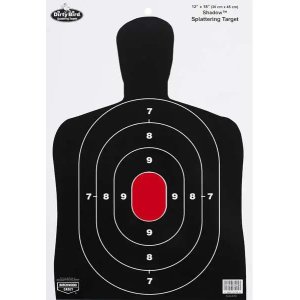 Birchwood Casey 35707 Dirty Bird BC-27 Silhouette Hanging Tagboard Target 12 x 18 8 Per Pack