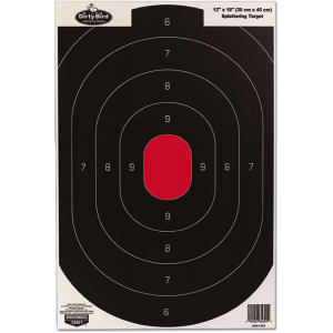 Birchwood Casey 35608 Dirty Bird  Silhouette Hanging Tagboard Target 12 x 18 8 Per Pack