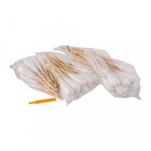 RamRodz 20080 Barrel Cleaner Swabs 20 Gauge Cotton Top w/Bamboo Handle 60 Per Bag