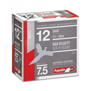 AGUILA 1chb1207 Field 12 Gauge 2.75 1 1/4 Oz 7.5 Shot 25 Bx/ 10 Cs
