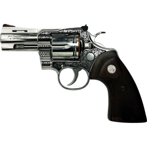 Colt Python 357 MAG 3in Brl Stainless Filigree Frame and Barrel