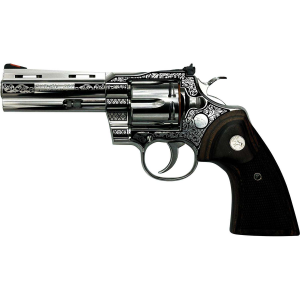 Colt Python 357 MAG 425in Brl Stainless Filigree Frame and Barrel