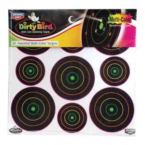 Birchwood Casey 35828 Dirty Bird  Circle Hanging Tagboard Target 20 Per Pack
