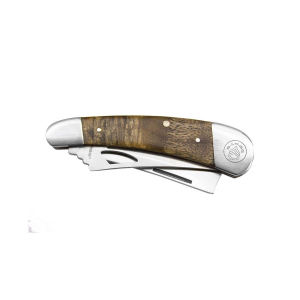 SARGE MAPLE BURL 2BLD RAZOR KNF 2