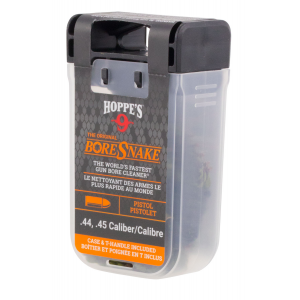 Hoppes 24004D BoreSnake Den 44/45 Cal Pistol Bronze Brush