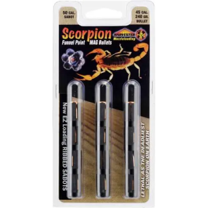 HARVESTER Scorpion 50 Cal. 240gr .451 Funnel Point 12pk