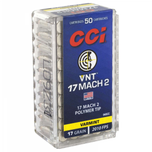 CCI 948cc Varmint Vnt 17 Hm2 17 Gr Polymer Tip Ammunition 50 Rd Box