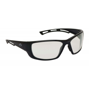 Walkers GWP-SF-8280-CL Safety Glasses 8280 Polycarbonate Clear Lens w/Black Frame