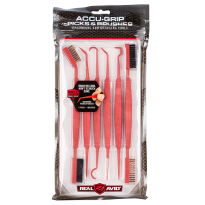 Real Avid/Revo Plastic Accu-Grip Picks & Brushes Rifle/Shotgun