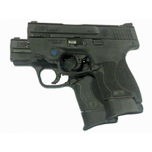 Pearce Grip PGMPS+ Grip Extension  9mm, 40 S&W M&P Shield, Shield 2.0 Black Polymer Black