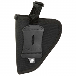 Allen 44800 Cortez  Black Polyester Exterior w/Nylon Interior Belt 2-3 Revolver Right Hand