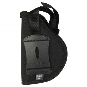 Allen 44808 Cortez  Black Polyester Exterior w/Nylon Interior Belt 3.25-3.75 Compact Autos Right Hand Size 8