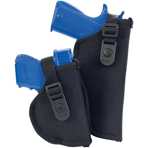 Allen 44813 Cortez  Black Polyester Exterior w/Nylon Interior Belt 5.5-6.5 SA Revolver Right Hand Size 13