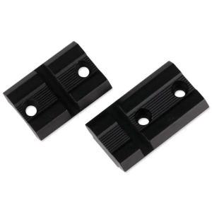 Weaver Mounts 48465 Top Mount Base Pairs  Savage Black Matte