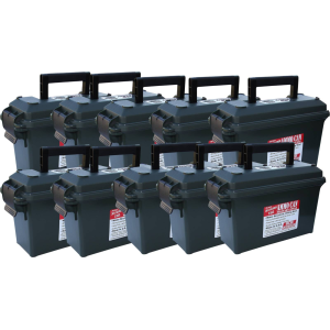 MTM AC30TP Ammo Can - 30 Caliber Tall Forest Green - 10 Pack