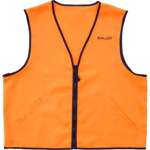 Allen 15768 Deluxe Hunting Vest XL Orange Polyester