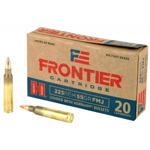 FRONTIER Cartridge Fr100 Rifle 223 Rem 55 Gr Full Metal Jacket (fmj) 20 Bx