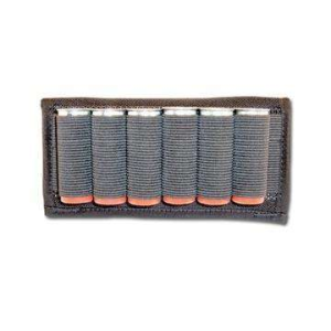 Grovtec US Inc GTAC87 Belt Slide  Shotgun 6 Rounds Black Nylon w/Elastic Loops 2.25