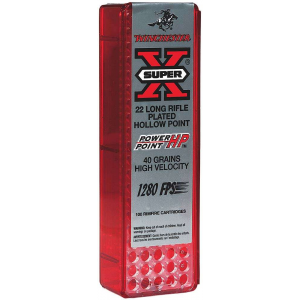 WINCHESTER Ammo X22lrpp1 Super-x 22 Lr 40 Gr Power-point (pp) 100 Rd Box