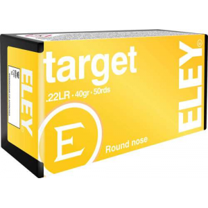 ELEY Target 22lr 40gr. Round Nose 50 Pack