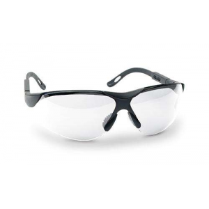Walkers GWPXSGLCLR Shooting Glasses Elite Polycarbonate Clear Lens w/Black Frame