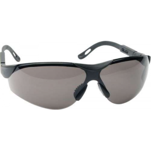 Walkers GWPXSGLICE Shooting Glasses Elite Polycarbonate Gray Lens w/Black Frame